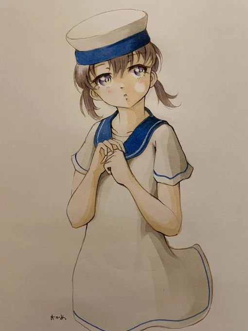 昭南ちゃんでした。

#艦これ版深夜の真剣お絵描き60分一本勝負
#艦これ版真剣お絵描き60分一本勝負_20211220 