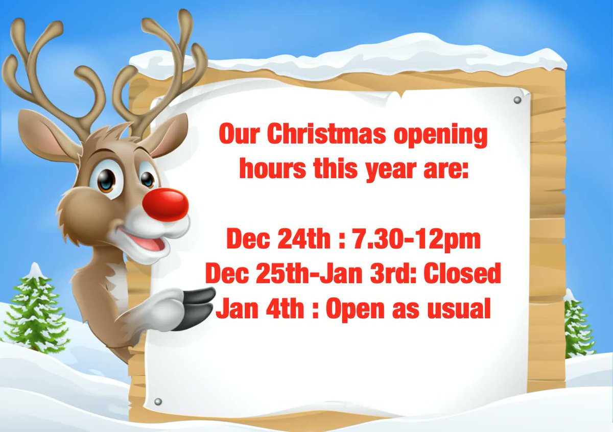Trade_Paints's tweet photo. Christmas week is finally here crack open the mince pies! These are our opening and closing times for the festive period. https://t.co/fL204rgOQ2