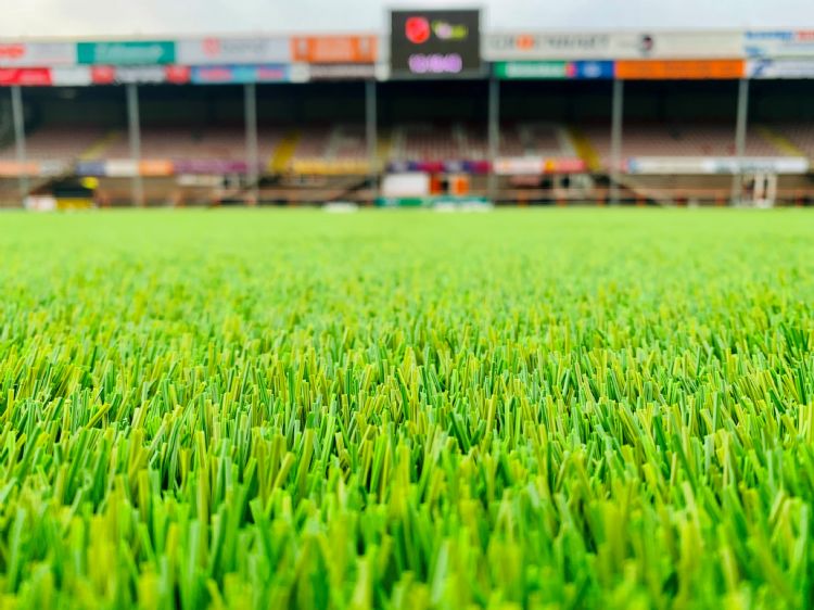 All our knowledge, experience and materials have been combined in the newly installed top-quality synthetic turf field of FC Volendam.