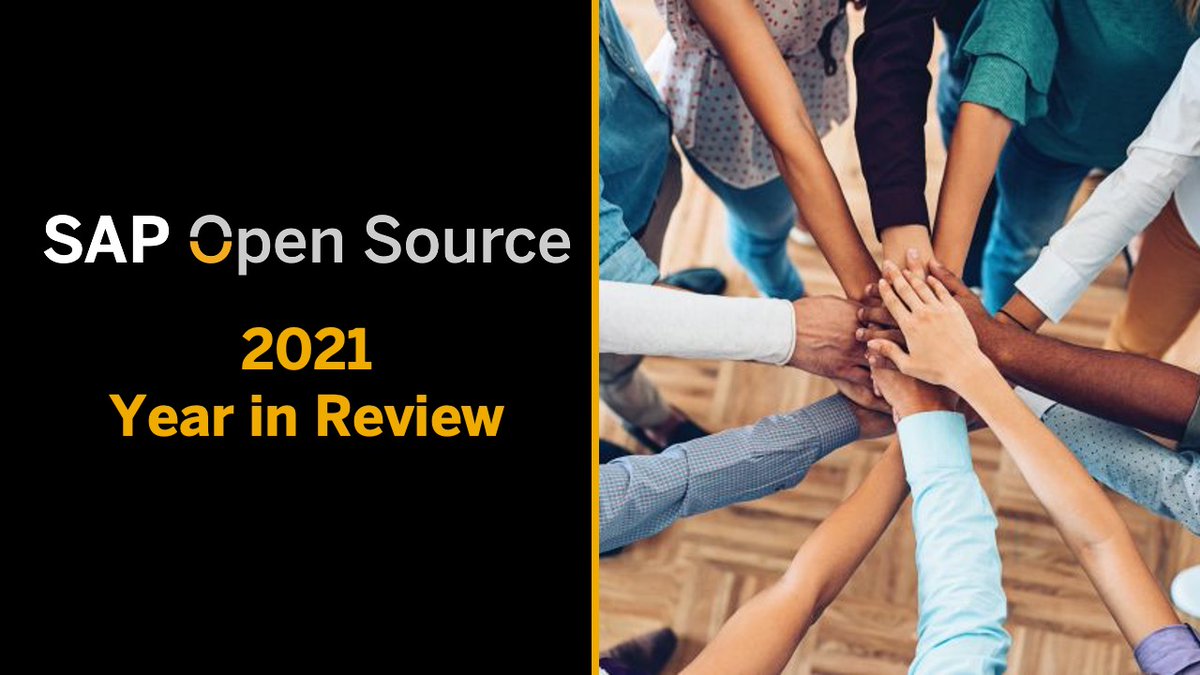 sapopensource's tweet photo. The #SAPOpenSource "2021 - Year in Review" is online now. With this report we share our appreciation for the #opensource community and highlight some of our projects and collaborations. Let's continue our open source journey together with you in #2022.

👉 https://t.co/9lH4LIjUUP https://t.co/dTHTNBwqOr