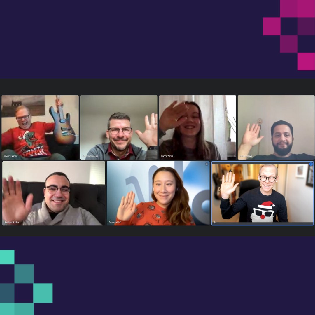 WebstepSE's tweet image. We wrap up 2021 with style and in a different way. Remote end-of-the-year dinner for our Stockholm office, followed by an #uglychristmassweater &quot;competition&quot; the day after. Winner TBA 🙈.#webstep