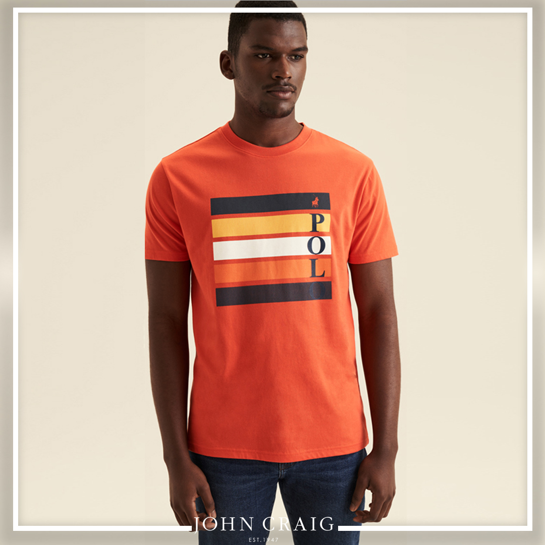 JohnCraigSA's tweet photo. Polo Mandla Block Print T-Shirt in Fire is an iconic modern tee and every man should wear it with confidence.
#Polo #moderntee #fieryorange https://t.co/1SrLLEoT5C