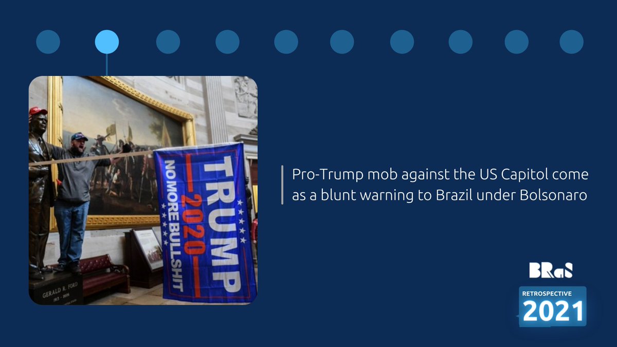 BRaS_Studies's tweet photo. #BRaSBlog #Retrospective of #2021
Jayane wrote about #ProTrumpMob #Brazil #Bolsonaro
Check it out!
https://t.co/3mmDdoDQeH https://t.co/Lol6koyF5V