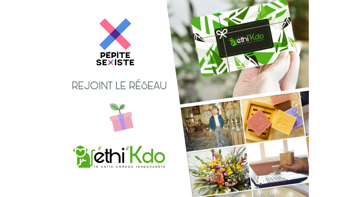[Partenariat] 
Nous avons rejoint le réseau d’asso partenaires d’éthi’Kdo !

🎁 Une carte cadeau valable en ligne ou dans les commerces éthiques de proximité
🌿 Des milliers de produits éco-responsables
💚 La possibilité de convertir sa carte cadeau en don pour une association