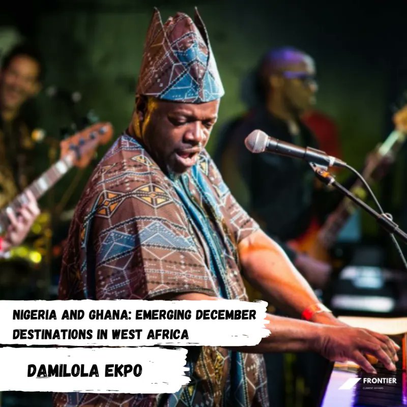 FrontierAffairs's tweet photo. Nigeria and Ghana: Emerging December Destinations in West Africa?

Damilola Ekpo Reports:

#Nigeria #Ghana

https://t.co/Xr8NBEysSR https://t.co/rAyPdxgUvk