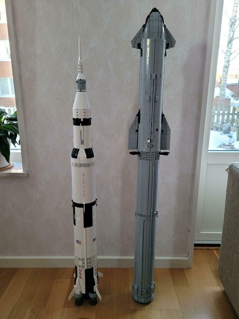 Since everyone is posting about their LEGO rockets, here's my full  collection! Instructions:  :  r/SpaceXMasterrace