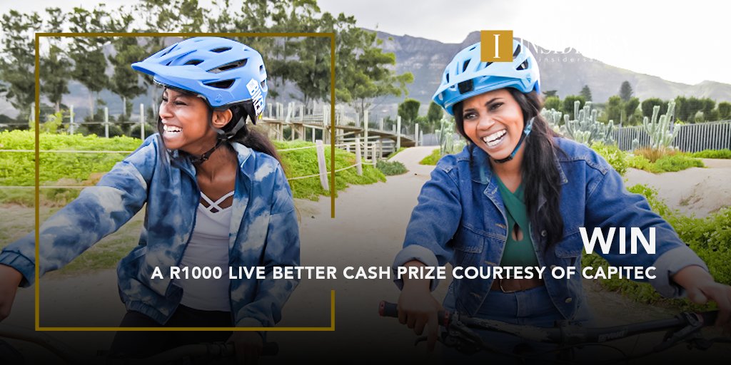 TheInsiderSA's tweet photo. Win R1000 cash with @CapitecBankSA to spend on the festive holiday adventure, meal, gift or experience of your choice. Reply with #LiveBetter &amp; tell us what local business you plan to support this festive season &amp; why. 
Comp ends 25 Dec Ts&amp;Cs https://t.co/uoWwVluJlx #TheInsiderSA https://t.co/KInyem50df