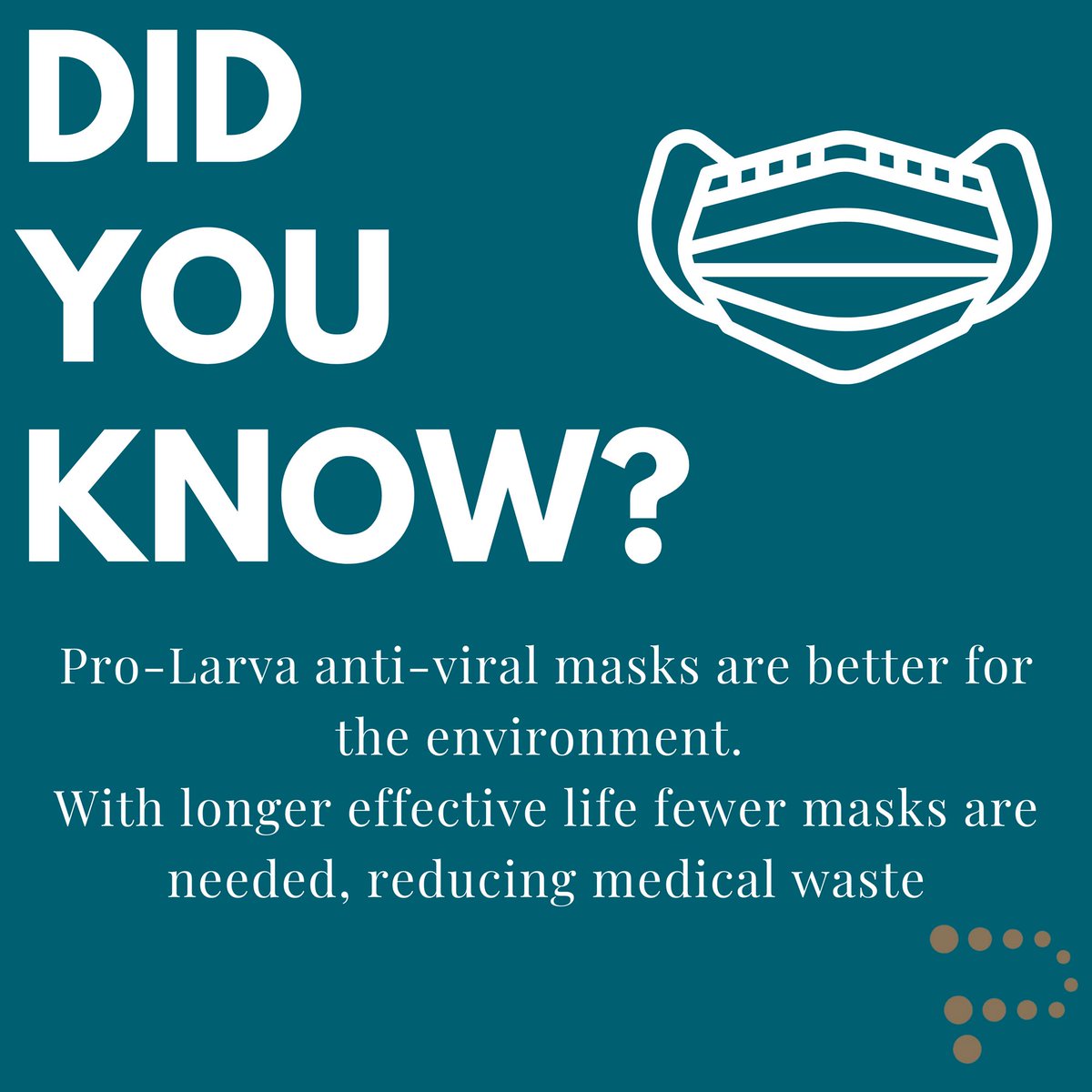 pro_larva's tweet photo. While standard medical masks usually need to be changed every two hours, Pro-Larva keeps on working and protecting for over 3 times as long meaning fewer masks are needed.
Visit https://t.co/uLLMxyYhHI to find out more.
#prolarva #medicalmask #facemask https://t.co/ZjZ0BFGZFV
