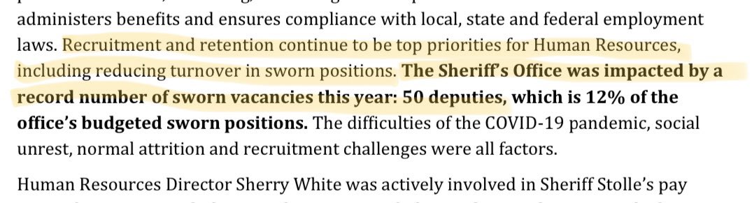 DelegateKCF's tweet photo. SMH. We have a record number of vacancies and recruiting like crazy but exemplary deputies with 15 years experience and no complaints are not “re-sworn in.” Got it @kenstolle and @VBSO #detoxvb #lies https://t.co/SBbe3ZDgca