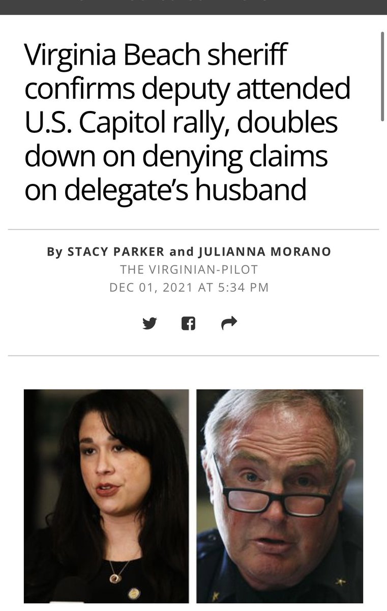 DelegateKCF's tweet photo. SMH. We have a record number of vacancies and recruiting like crazy but exemplary deputies with 15 years experience and no complaints are not “re-sworn in.” Got it @kenstolle and @VBSO #detoxvb #lies https://t.co/SBbe3ZDgca