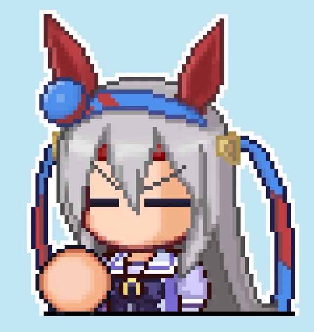 パワポケ風のタマモクロス
祝!ついに実装!!
#ウマ娘 #タマモクロス 