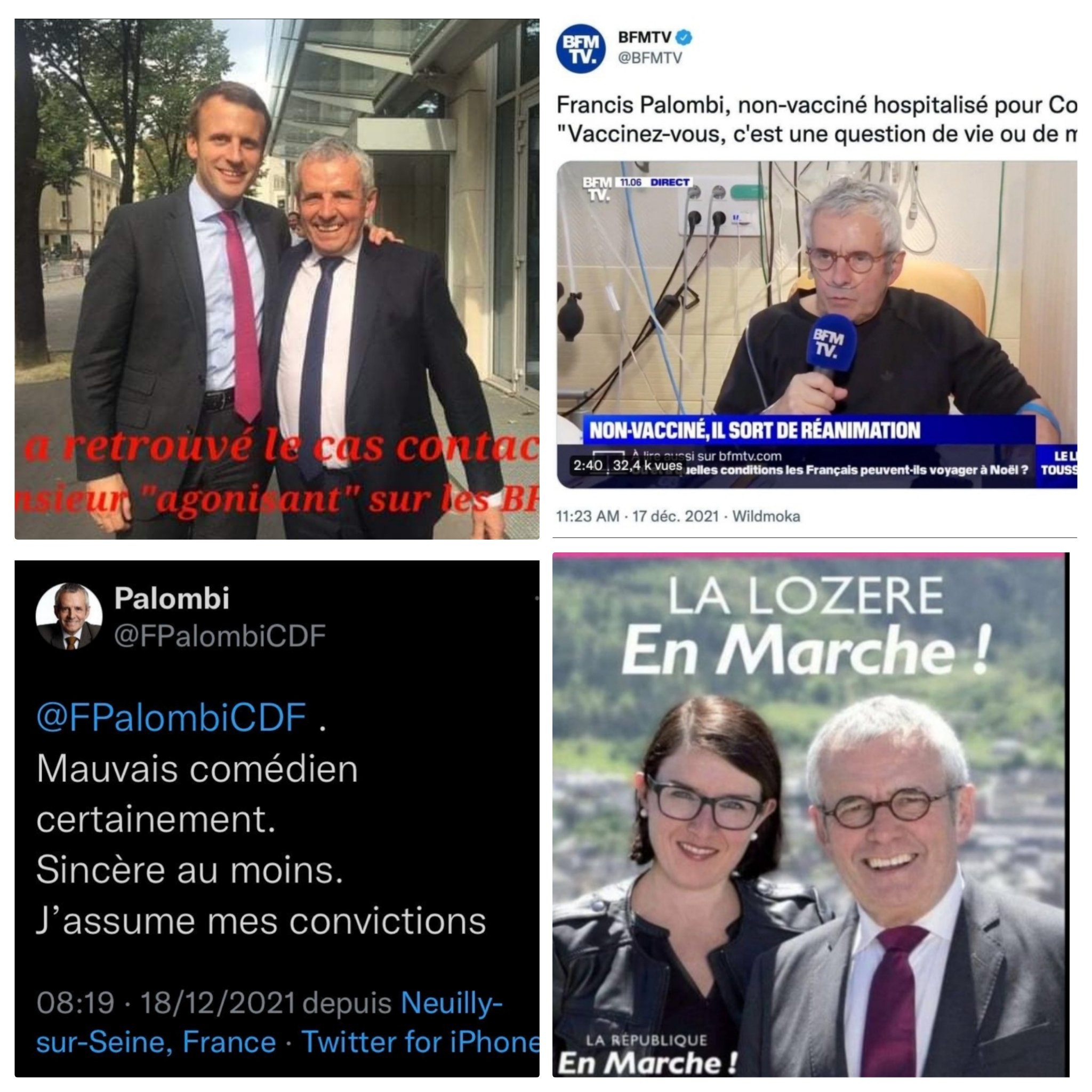 Bad buzz Francis Palombi autour des réanimations COVID