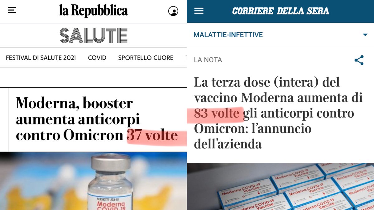 marfeluca's tweet photo. Questi so' quelli che dicono "FAKE NEWS!" agli altri.
QUANDO SI DICE "DARE I NUMERI".
🤣🤣🤣🤣🤣🤣🤣🤣🤣🤣
#MODERNA #Omicron
#Informazione vs #PROPAGANDA
✅#GreenPass vs #NoGreenPass❌
#Vaccino #Vaccini #Covid #Covid19
#LucaMarfé #Giornalismo??? #AHAHAHAHAH https://t.co/hLPflUplmu