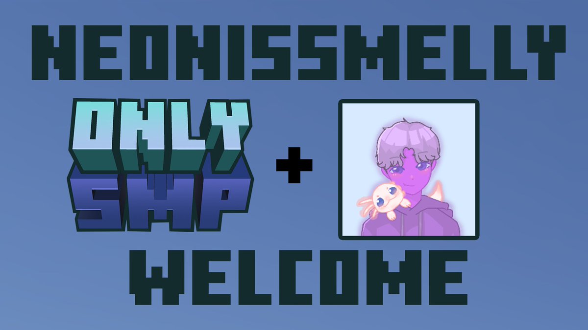 theonlysmp's tweet photo. Everyone welcome @NeonIsSmelly to #theonlysmp
Stay tuned for more Member Reveals in the coming days! 👀 https://t.co/mfKXvggM3D