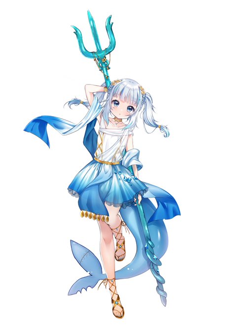 新衣裝
#gawrt 
#GURAPARTY 