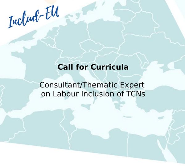 Includ_EU's tweet photo. ‼️ CALL FOR CVs ‼️
#IncludEU is looking for 2 experts on #LabourInclusion and access to #healthcare
📍 https://t.co/p1cxaf3VGX
📍 https://t.co/NYY2ueZZhV
Send us your application and join our team! 💪 https://t.co/uPFCRsmcr8