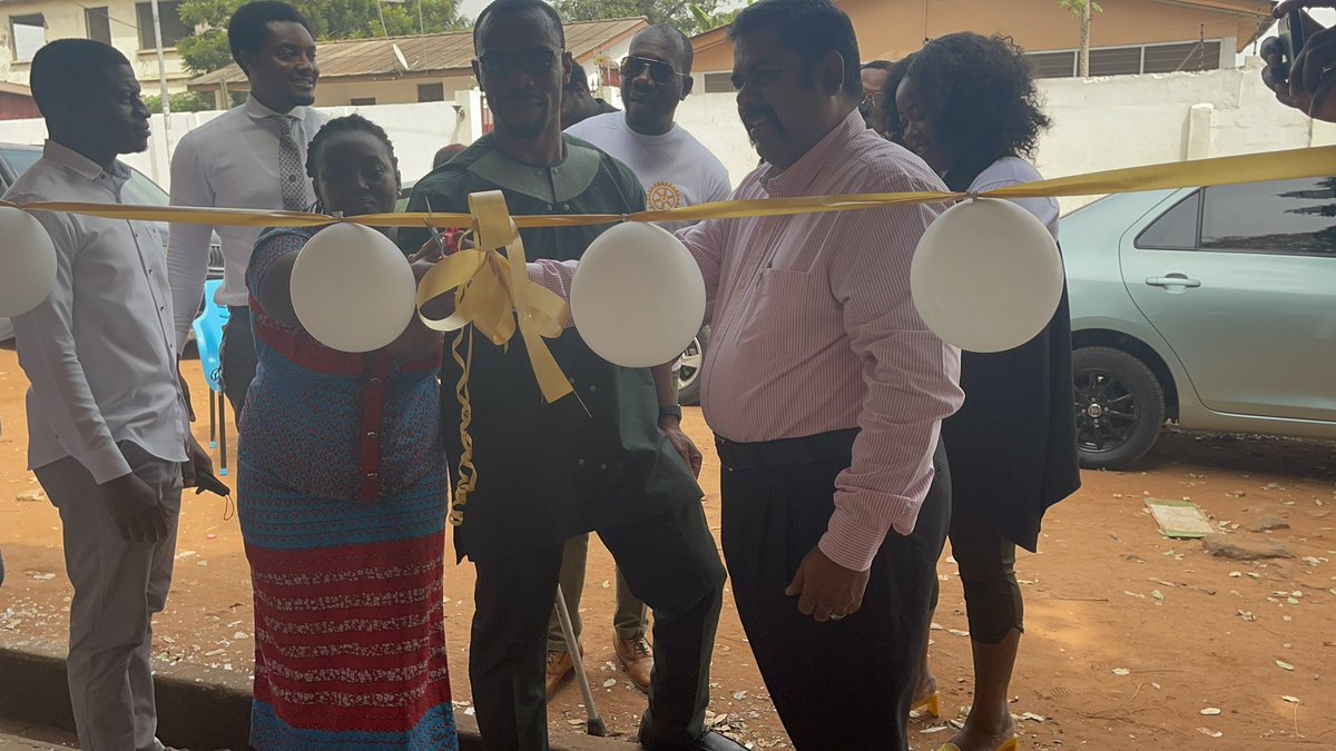 RotaryAI's tweet photo. Our 2nd Anniversary Project, the refurbishment of the KANESHIE SOCIAL WELFARE BUILDING to serves the under-priviledged in our catchment area, has officially been launched.
#rotary
#RotaryAI https://t.co/FCEc6lrWOJ