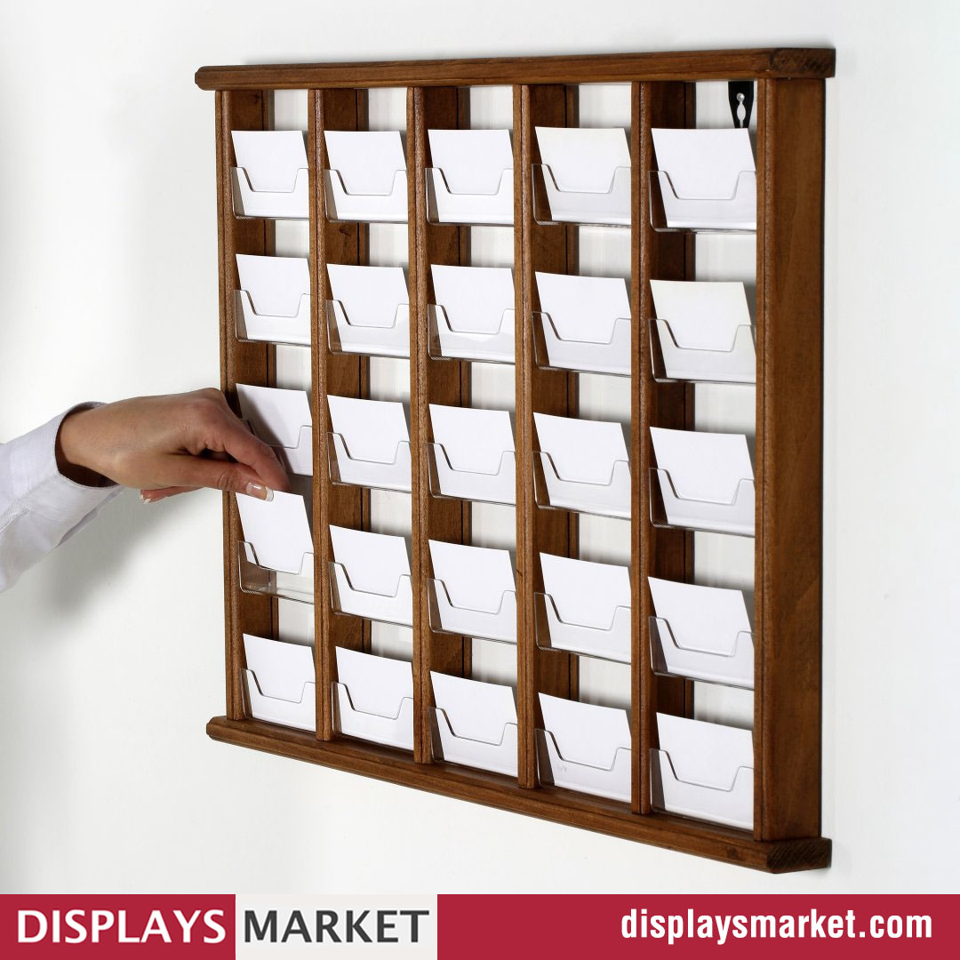 Displays_Market's tweet photo. MULTIPLE CARD HOLDER
5Γ5 Wall Mount Wooden Card Holder, 5-Tiered, 25 pockets 8.5Γ11, dark wood
π΅ $65.99
π¦ Free Shipping
π Same Day From PA
https://t.co/LVFjjtvhHL
#displaysmarket #displays #display #displaysproduct #cardholder #displayholders #woodenholder #woodendisplays https://t.co/jNxa6CehTP