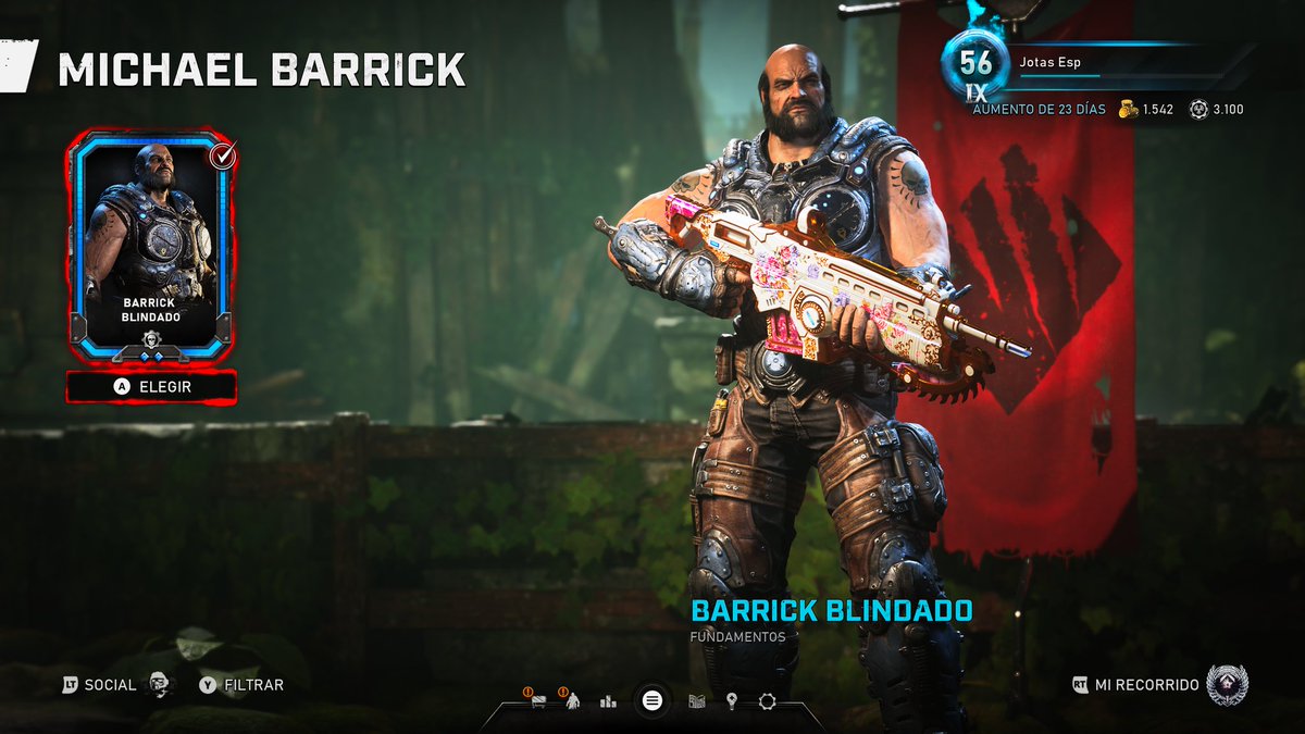 Jotas83's tweet photo. Nuevos desbloqueos T8.
-Anya Civil.
-Soldado Akagi.
-Barrick Blindado.
@CoalitionGears #Operation8 #Gears5 @GearsofWar #GearsOfWar #xbox #xboxseriesx @Xbox_Spain @xbox @XboxP3 #gamer https://t.co/Oh4Y6Zvr1Y