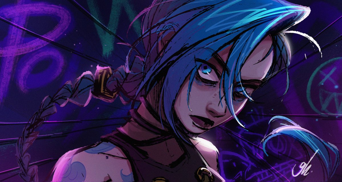 gohak_su's tweet photo. #arcane #jinx https://t.co/9YCweaWQNn