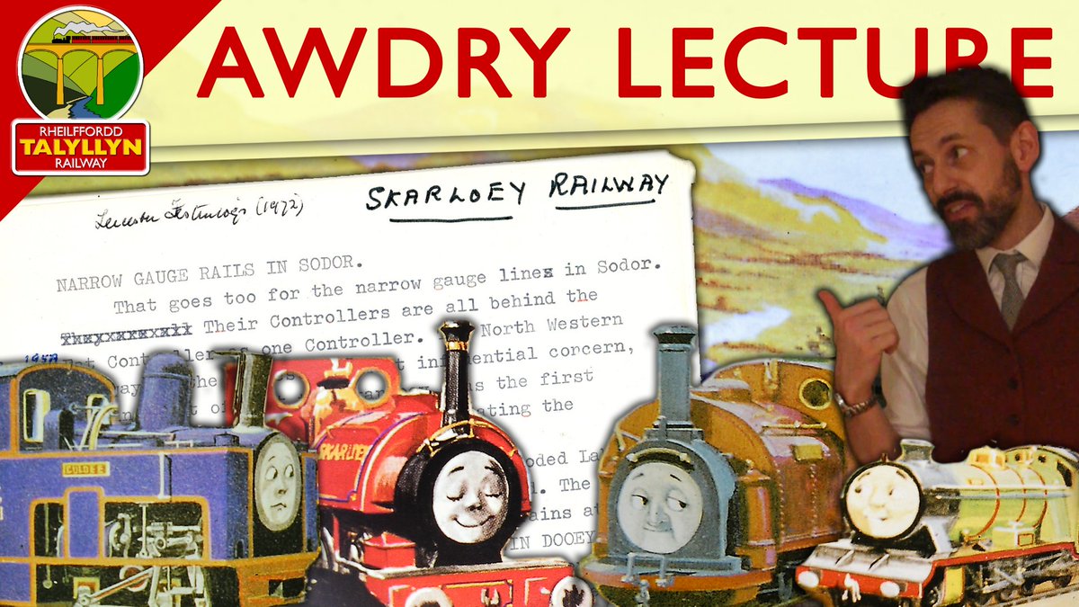 "NARROW GAUGE RAILS IN SODOR" - the full 1972 lecture by the Rev Wilbert Awdry, presented by <a href="/MrTimDunn/">Tim Dunn</a> &amp; edited by <a href="/Expl_Cookie/">Luke Ryan</a>

Come and join us for an hour of NEVER SEEN BEFORE images and facts, 24th December at 8pm GMT

youtube.com/c/TalyllynRail…