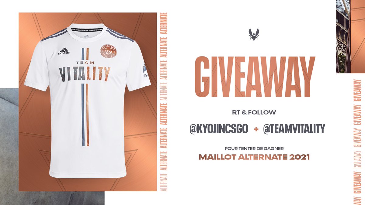 Petit cadeau de Noël pour l’un d’entre vous 🎅🏼 Tentez de gagner mon maillot, #RT & #Follow @TeamVitality & @KyojinCSGO pour avoir une chance 🐝 TAS le 27/12