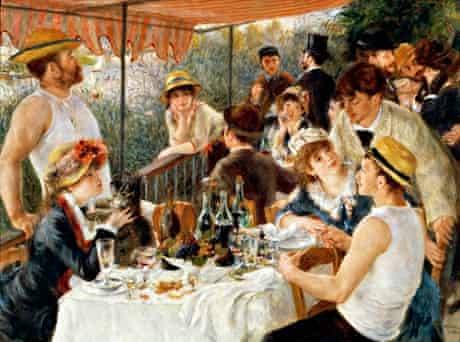 Renoir's The Staff Meeting, 1881