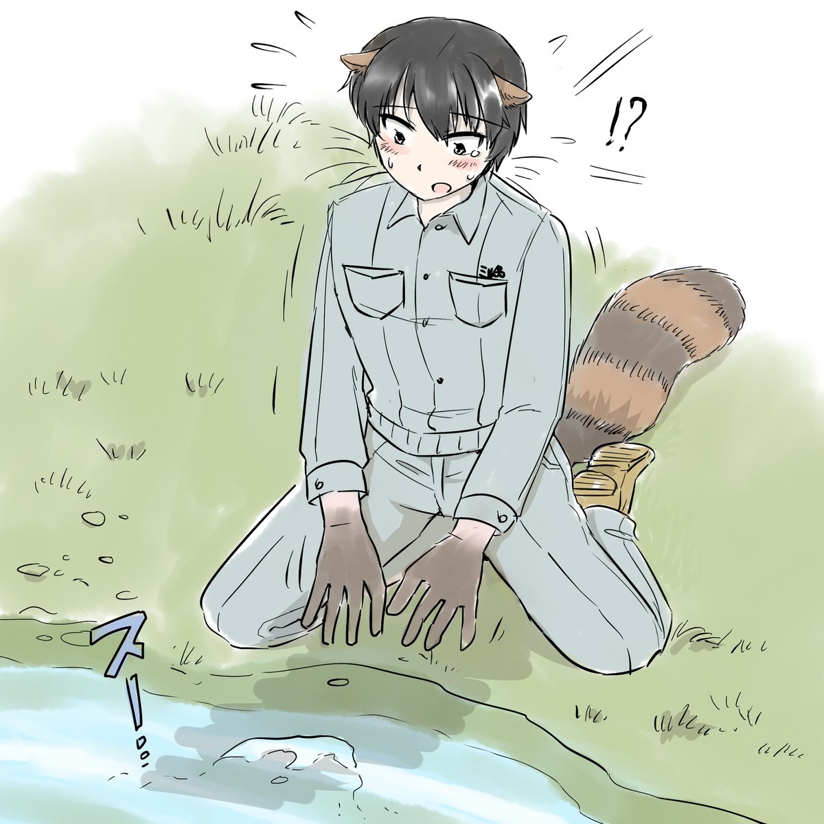 「アライグマけんじの失敗」 