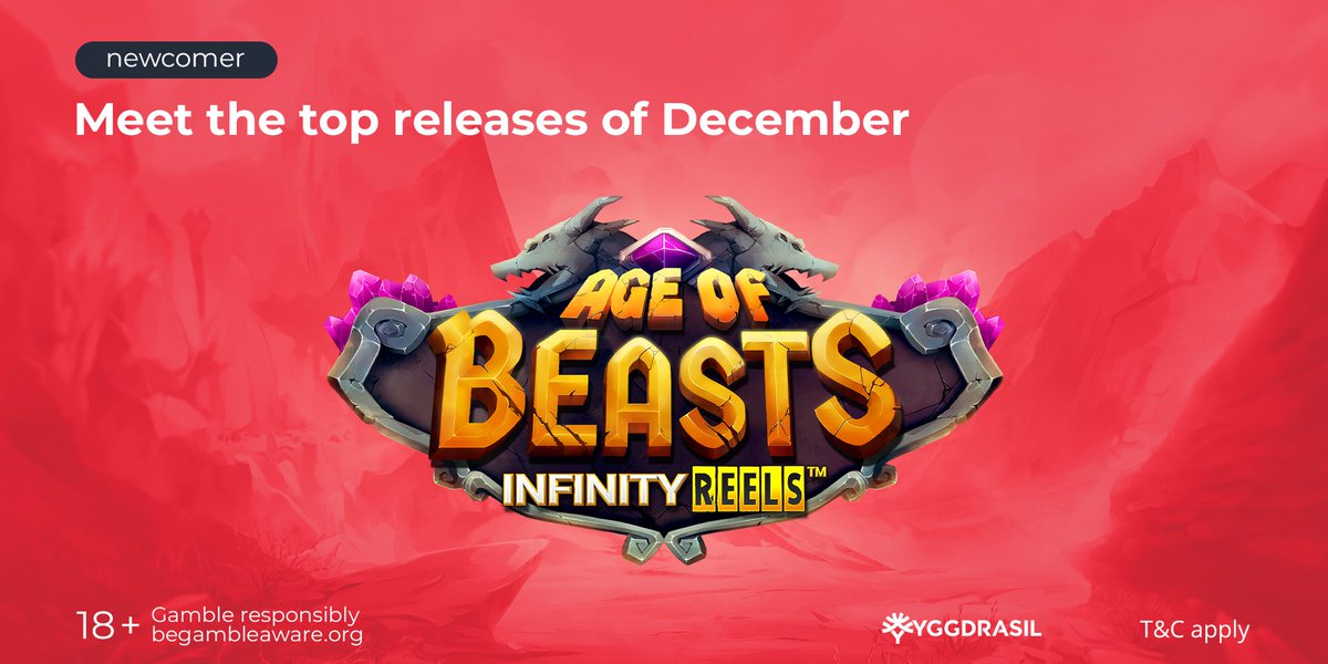 SlotV_com's tweet image. A Top provider Yggdrasil can't stop pleasing us with its fresh slots 🤑
Meet 3 cool games:
🎄Jumbo Jellies
🎄Age of Beasts Infinity Reels
🎄Valkyries
These newcomers are worthy of your attention! ❤️

18+ Gamble responsibly⠀
Begambleaware.org