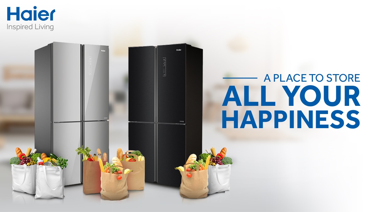 IndiaHaier's tweet image. Storing food is no longer a task! With #HaierRefrigerators 100% convertible technology, you’ll always have ample space to store all your favorites fresh for a long time
 
Know More:bit.ly/2YzAYO7

#Refrigerator #SmartHome #HaierLifeBetterLife #InspiredLiving #HaierIndia