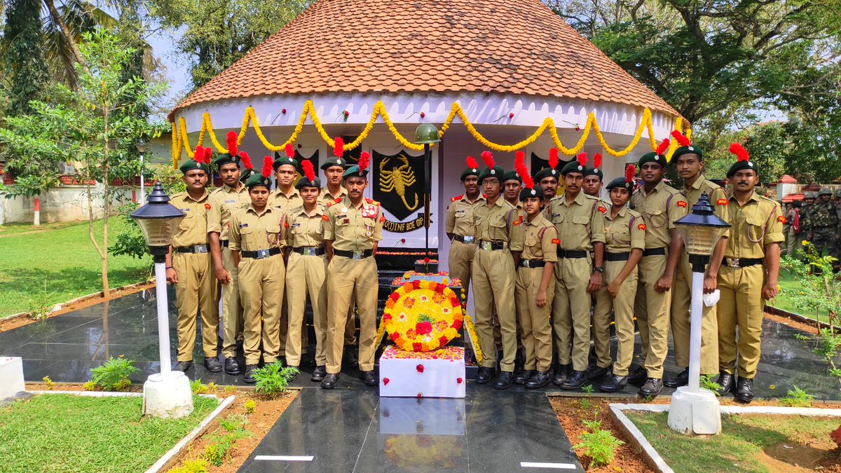 NCptc's tweet photo. Golden Jubilee celebration  of Indo-pak war @pangode military camp https://t.co/ew65UDDgqE