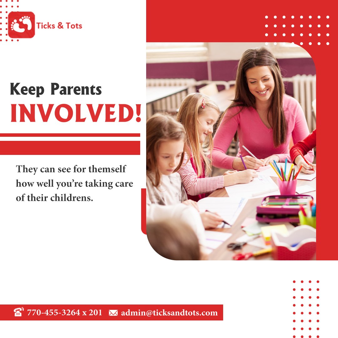 Parent-child communication making easy through our software!!
For more register now:
ticksandtots.com/register/
.
.
#TicksandTots #Software #ParentTeacherSoftware #App #DayCare #PreSchool #AttendenceManagement #Activities #Kindergarten #childcareSupport #education #learning