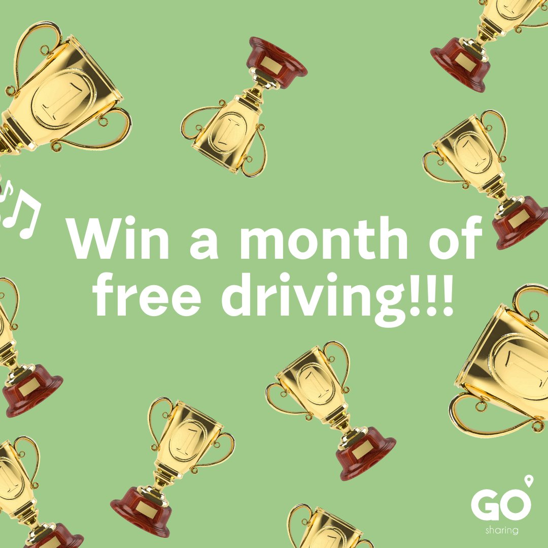 WIN WIN WIN!: One month of free driving! 🎁🎇🛵

Join our contest and you will drive around town for free! Be creative, unique, and surprise us!!

Check out the campaign on our Instagrampage: instagram.com/gosharing.offi…
