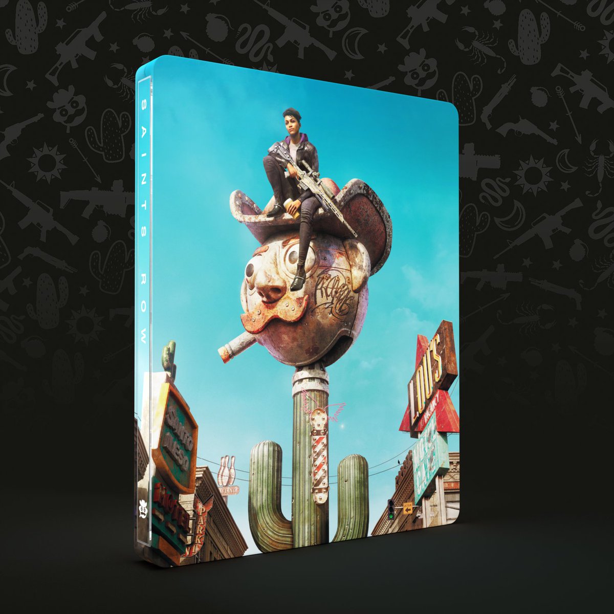 OnlySteelBook's tweet photo. WELCOME TO SANTO ILESO ⚜️ 💜 Pre-order Saints Row Notorious Edition now! Includes the Exclusive SteelBook® Edition, mini art book and more.
📀🔍➡️ https://t.co/nfNiA2Xwub
#SaintsRow #DeepSilver #DeepSilverGames #videogamesteelbook #steelbookcollector #steelbook #gamesteelbook https://t.co/eUyNBImsrV