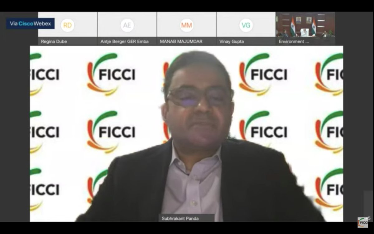 AwCampaignSUPs's tweet photo. "FICCI is actively engaged with industries and wide range of issues relating to plastic waste management"-Mr. @subhrakantpanda , Senior Vice President, FICCI and Managing Director, Indian Metals &amp; Ferro Alloys Limited at Awareness Campaign SUPs 2021. https://t.co/Vqp1wP4GjV