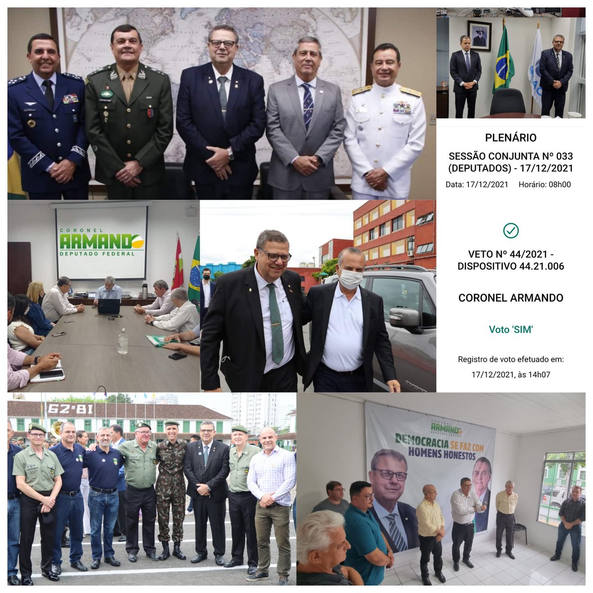 Deputado Coronel Armando tweet media