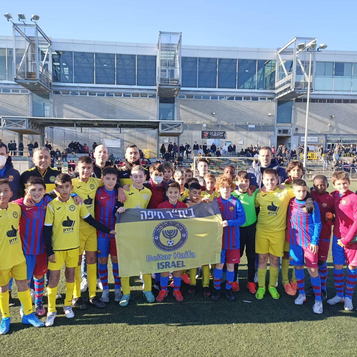 Sometimes in life dreams come true!
This U12 team from Israel played against the U12 team of FC Barcelona thanks to our contacts
Would you like to compete Vs Barça as well?
Contact us!
+34 622652220
bcn@eusportevents.com
eusportevents.com