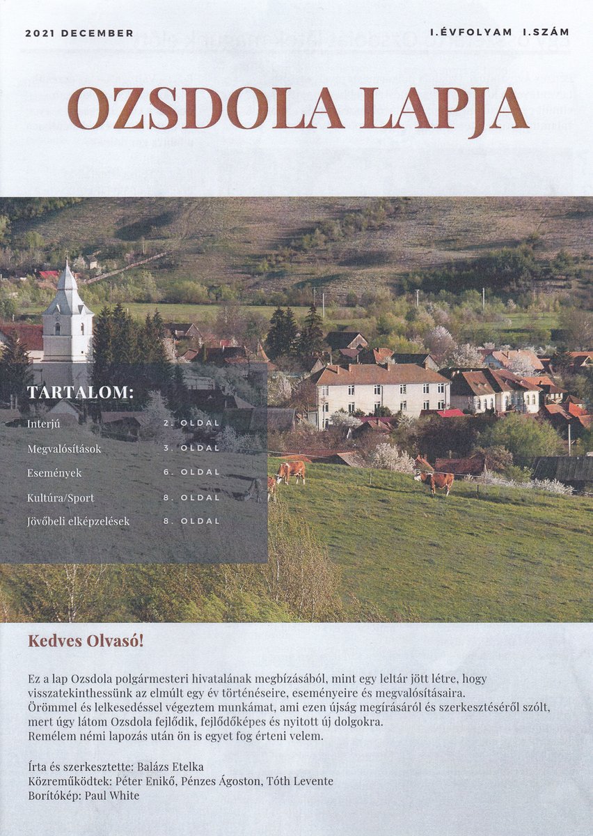 p_aulwhite's tweet image. I was asked to provide this photo for our village magazine, but don't ask me to translate it! @l_linguist will testify to how poor my Hungarian is 🙂 Maybe one day I will be able to communicate with my neighbours in this most difficult language. #NotGoodAtLanguages #PoorMemory