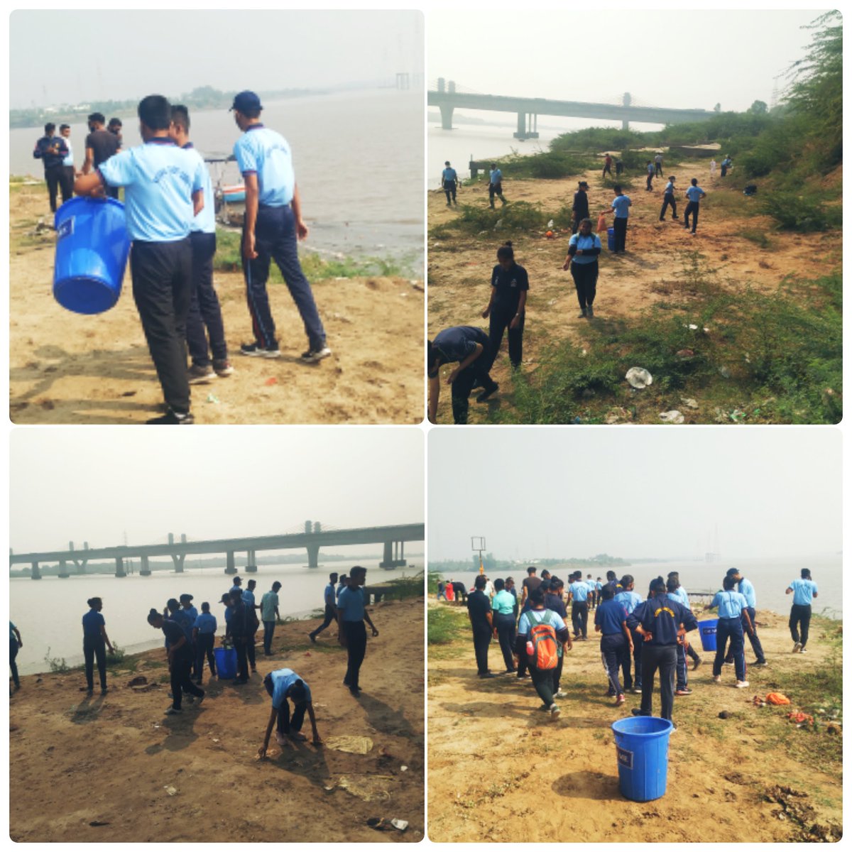 MohanRajput4627's tweet photo. ✅Nadi mahotsav... It is our duty to make sure Mother river is clean.
#gujdte
#2Gujnunncc
#narmadacleaning
#DGNCC https://t.co/sYRgulI4tt