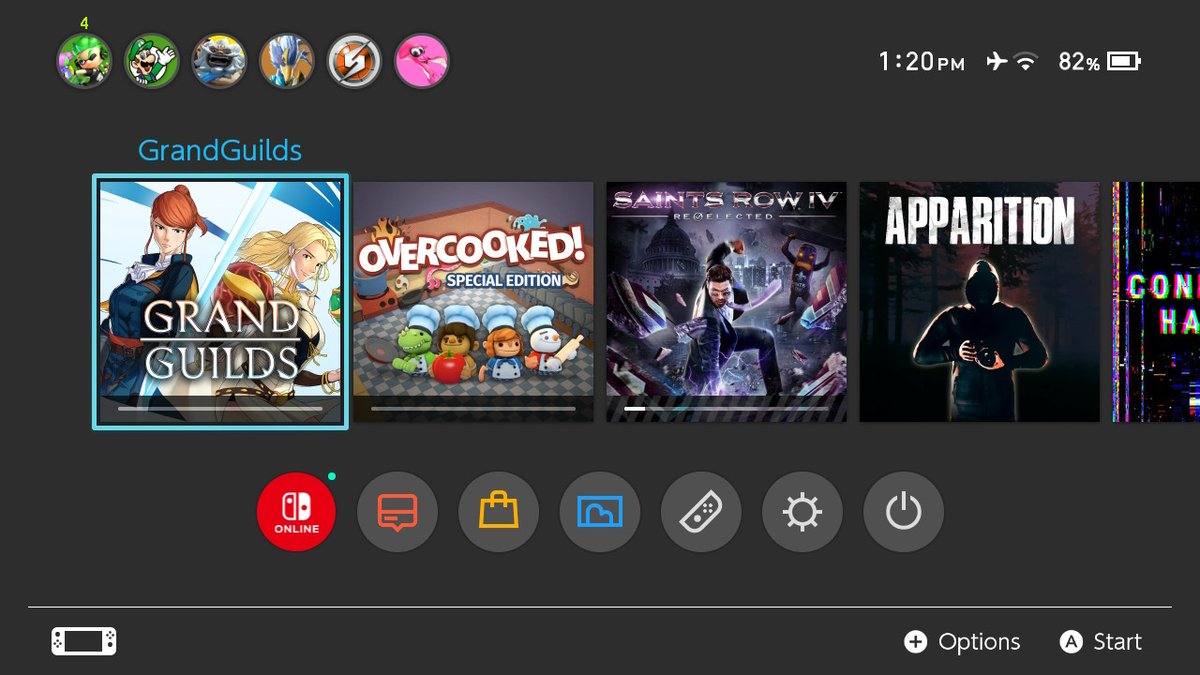 anthony_monoV3's tweet photo. Just bought a couple of games from the eshop sale. #NintendoSwitch #SaintsRowIVReElected #Overcooked 
#GrandGuilds https://t.co/AzLpIoYmCF
