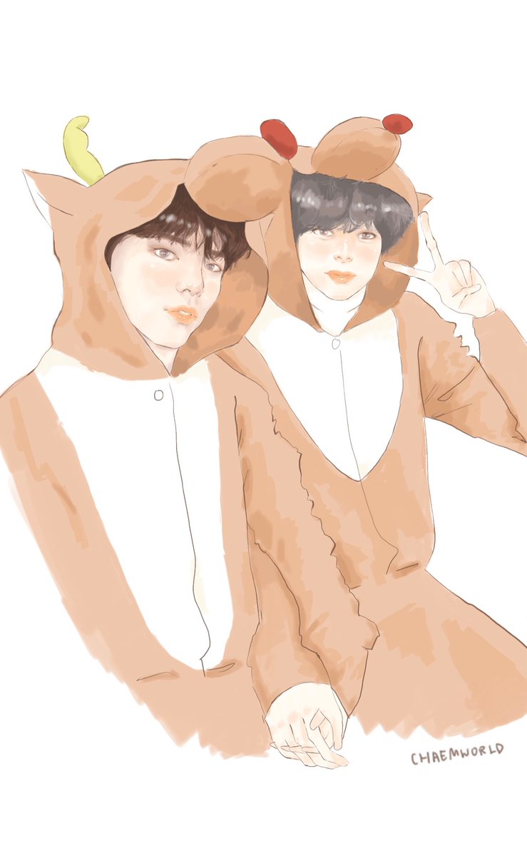 chaemworld's tweet photo. 크리스마스 되었다 #채햄 https://t.co/3Ya0KoWjat