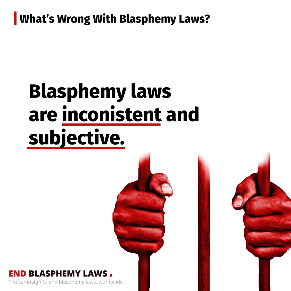 The EBL Coalition is deeply disappointed to learn that a man has been sentenced to 15 years in prison in #SaudiArabia after being accused of alleged #apostasy and #blasphemy.

#EndBlasphemyLaws

Read more details on the case here: