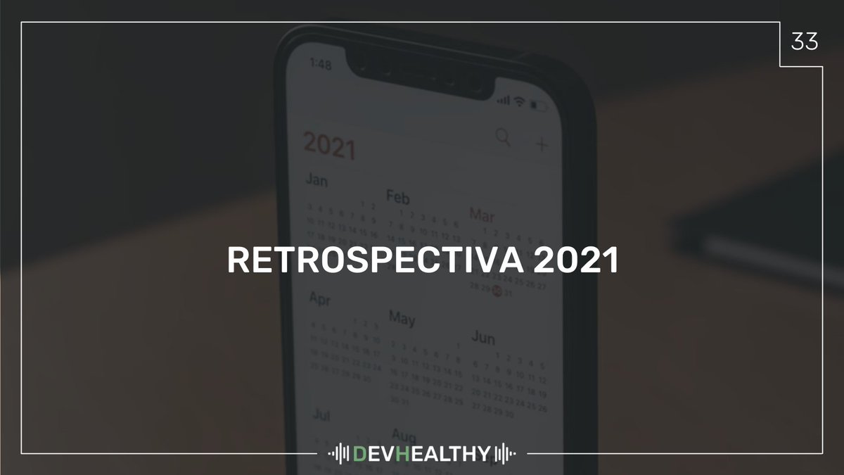 E nós estamos de volta! 💚
Episódio sobre a retrospectiva de 2021 pra fechar o ano!

#devhealthy

anchor.fm/devhealthy/epi…