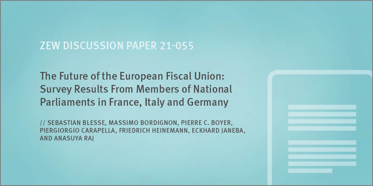 #EUReforms & the #FiscalUnion: How can we explain blockades & on what grounds & issues could progress be made? #ZEWDiscussionPaper 21-055 shows that the future impact of populist movements is of crucial importance for Europe’s reform ability. zew.de/PU82712-1/?twt…