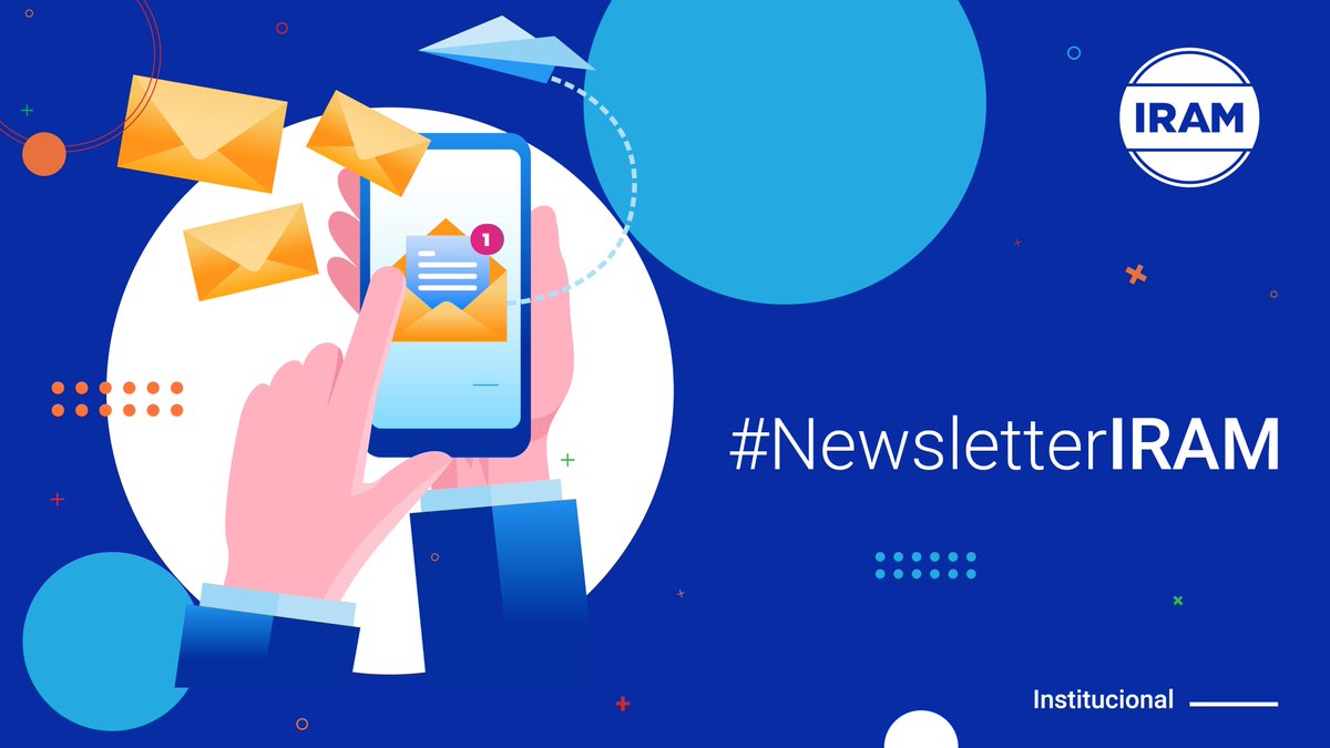 IRAMoficial's tweet photo. ¿Todavía no te suscribiste a nuestro #NewsletterIRAM🗣️? ¡No esperes más! En cada edición, abordamos muchas temáticas de tu interés. Encontrá:
👉Notas estacionales 📰
👉Entrevistas 👥
👉Novedades 👁️
👉¡Y mucho más! 🔎
¡Sumate➡️https://t.co/APF8wkBnhX https://t.co/ljxQDHEd7o