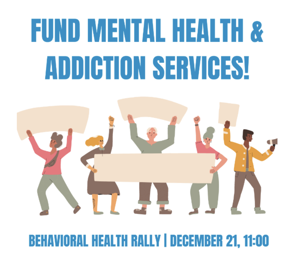 ACLNYS's tweet photo. Join ACL & fellow advocates tomorrow, December 21 at 11:00AM to virtually rally for Behavioral Health! Help us make some noise as we call for 5.4% COLA & $500 million for workforce, service, & support. #OurShareforCare #FundBehavioralHealth Register here: https://t.co/nfOQf6KlDq https://t.co/mAFdVzqqkU