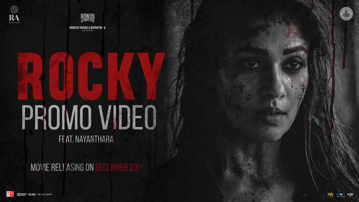 kollywoodtimes's tweet photo. Kaalam Oru Dhrogi #Rocky Promo Video featuring Lady Superstar NAYANTHARA 

https://t.co/ps4FHqYMIK

@SakthiFilmFctry Signature Release

#KaalamOruDhrogi #LadySueprstar #Nayanthara #RockyTheFilm #RockyFromDecember23 #RowdyPictures #RAstudios #RockyPromoVideo https://t.co/PrbmRDtEXl