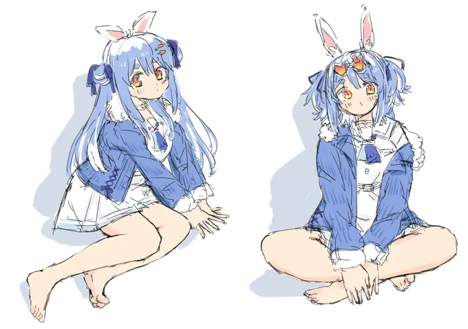 ぺこちゃん新衣装練習 