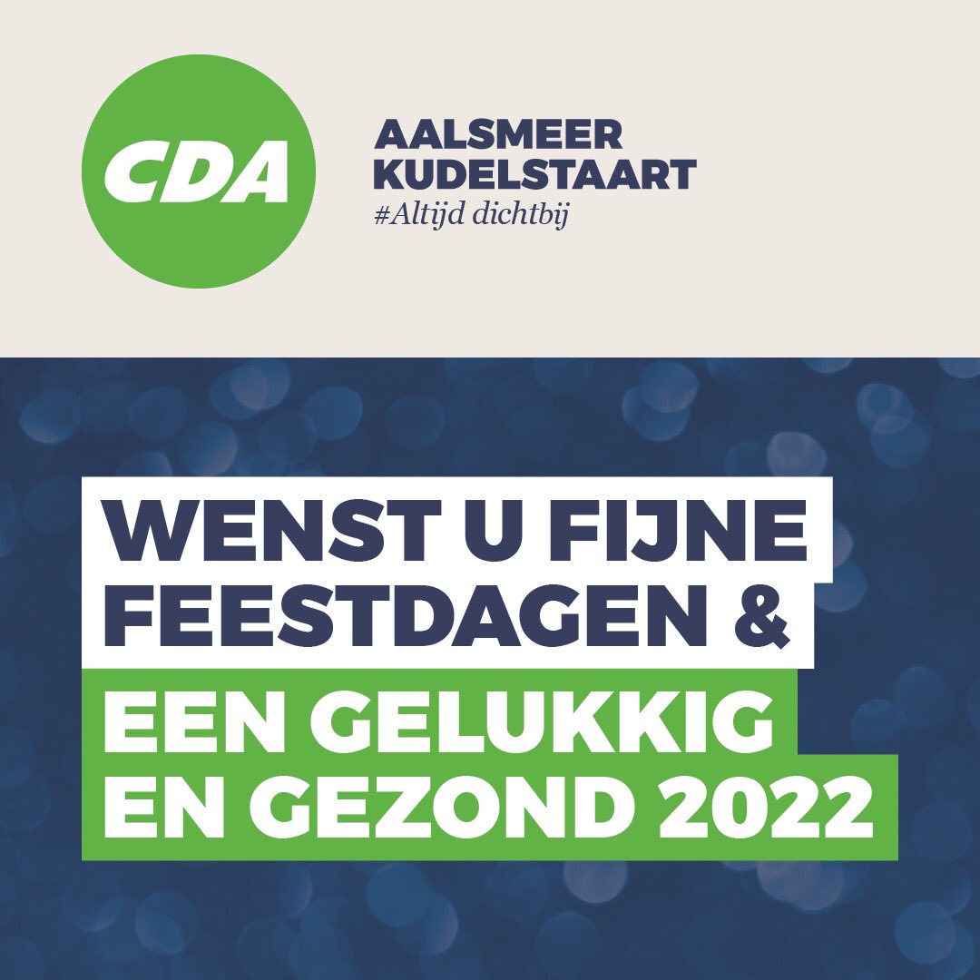 Aalsmeer en Kudelstaart zijn mooi dankzij jouw hulp. We willen iedereen bedanken voor het harde werk dat onze gemeente mooi maakt. We wensen je gezegende Kerstdagen en een gelukkig nieuwjaar 💚✨ #altijddichtbij #aalsmeer #kudelstaart Klik op de link: cda.nl/noord-holland/…