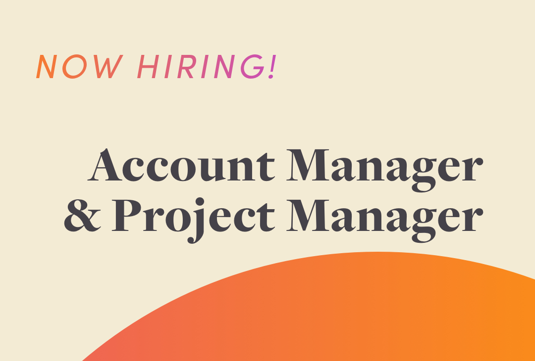Project Management? Account Management? Why not both? We’re seeking an experienced Project Manager and Account Manager to help steer the #Vital production ship (it’s #orange, btw). bit.ly/3uePFTb